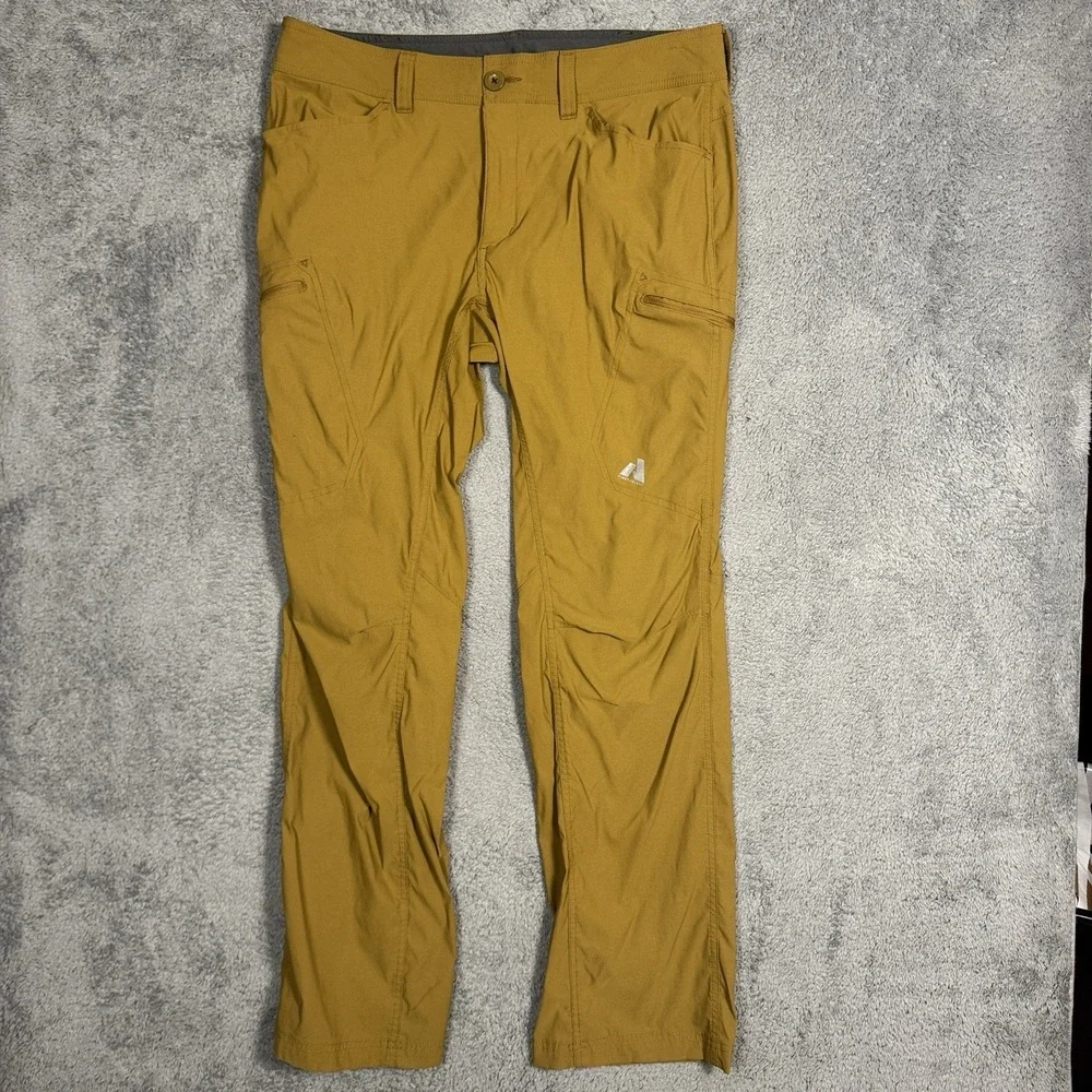 Eddie Bauer First Ascent Pants Mens 36x34 Unlined Cargo Guide Utility Tech